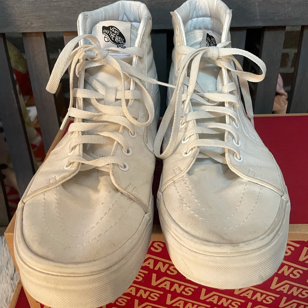 Vans Sk8 Hi True White